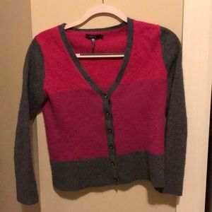 Apt 9 cashmere color block sweater
